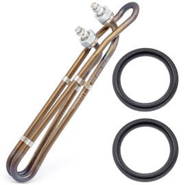 Lisnhlin 4KW 240V Heater Element with Mounting Hardware Compatible with Flo-Thru Balboa Hot Tub Heating Element, Universal Applicable in Spas Electric Heaters Or Swimming Pools