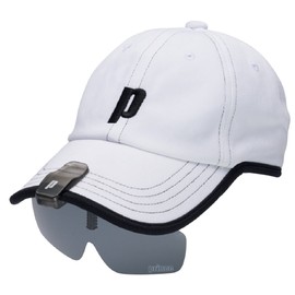 Prince Hat-Mounted Polarized Sunglasses, black (165)