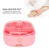 Wax Heating Machine Clear Cover Temperature Control Soft Silicone Wax