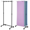 DaisyInner Hanging Yoga Mat Rolling Cart on Wheels Large Capacity