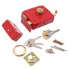 ZONADAH Traditional Nightlatch with Chain Door Heavy Duty Dead Bolt