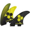 FCS2 FIN F-S 2 Fin AM - PC LARGE (YELLOW)