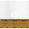 Vinyl Provisions 25 Poly-Lined Inner Record Sleeves (White Paper) For