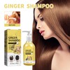100ml Ginger Hair Regrowth Shampoo Dandruff Removal Itching Relief Deep