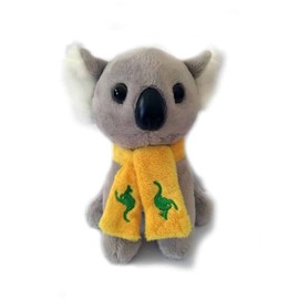 I Love Aus Small Plush Koala with Aussie Scarf