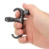 3 Finger Hand Held Bow Release Aluminum Alloy Thumb Release