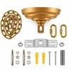 Heavy Duty Canopy Kit with 3.2FT Pendant Light Chain -