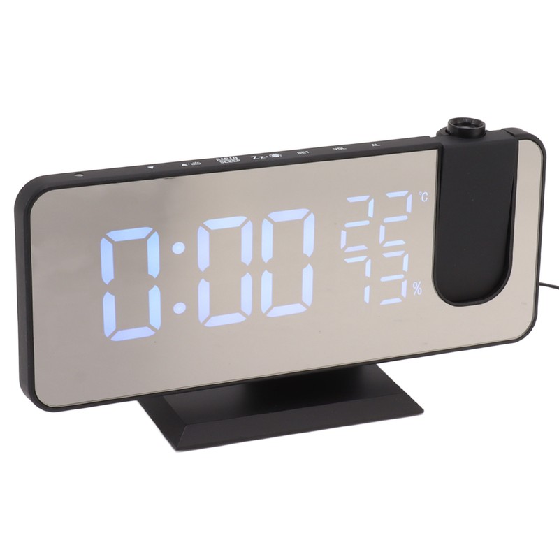 FM Radio LED Digital Smart Alarm Clock LED Digital Projection