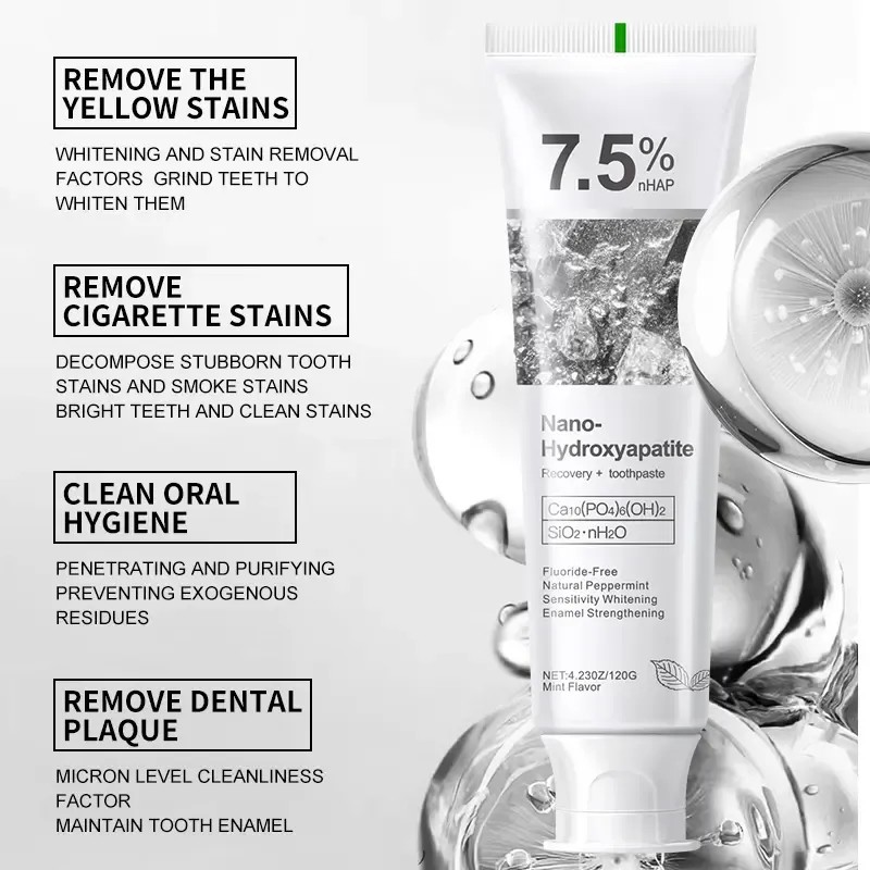 Dentífrico Reparador Con Nano Hidroxiapatita 10% 3 Unidades