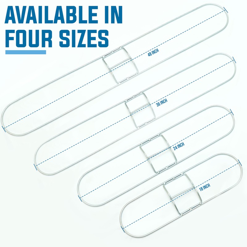 Kleen Handler 18 Inch Commercial Dust Mop Frame (3 Pack)