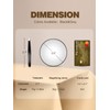 Macaki 40X Magnifying Mirror with 2 Suction Cups, 3.5 inches