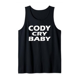 Cody Cry Baby Funny Pro Wrestling Tank Top