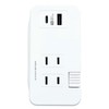 Kashimura NAC-053 Compact Power Strip That Stores Cables into the