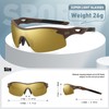 100 CLASSIC Sports Sunglasses Polarized Lens FHD UV400 Protection Durable