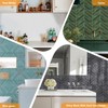 STICKGOO Sample Kit Thicker Herringbone Peel and Stick Backsplash, 6.3”×4.9”