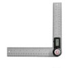 GemRed 82305 Digital Angle Finder GemRed Protractor Stainless Steel 7inch