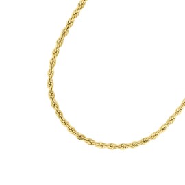 NOELANI 2036086 Women's Stainless Steel Necklace 40 + 5 cm Gold Comes in Jewellery Gift Box, Stainless steel, stainless steel, None