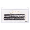 Lunamoon DIY Cluster Eyelashes, Individual Eyelashes for Eyelash Extensions, DIY