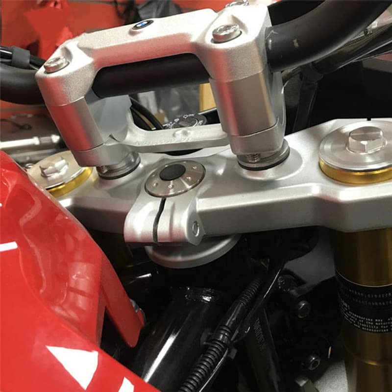 Motorcycle Handlebar Riser Aluminium Silver 32mm For G310R G310GS