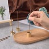 AHANDMAKER 3 Pcs Brass Incense Burner Holder, 3 Style 9
