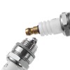 bowarepro 2Pcs 25cc 52cc 62cc Chainsaw 2-Stroke Spark Plugs for