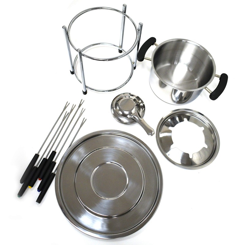 Norpro Stainless Steel 10 Piece Fondue Set