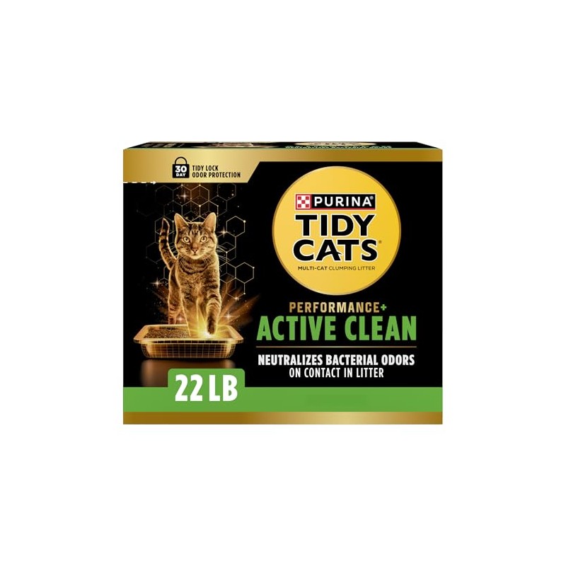 Purina Tidy Cats Performance Plus Active Clean Scented Clumping Multi