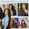 Miuric Boho Box Braids Crochet Hair or Black Women 18