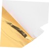 Operitacx 100 Sheets Gold Foil Art Metallic Foil Flakes DIY