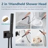 Aolemi Ceiling Mount Shower System with Rainfall Shower Head and