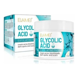 50 Toallita Àcido Glicólico 30% Facial Manchas Puntos Negros