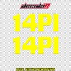 Decals Big Tex Trailers 14PI Decal BigTex - Set of