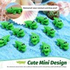 Lucxhcky 100 Pcs Small Laying Alligator Figures - Detailed Prone
