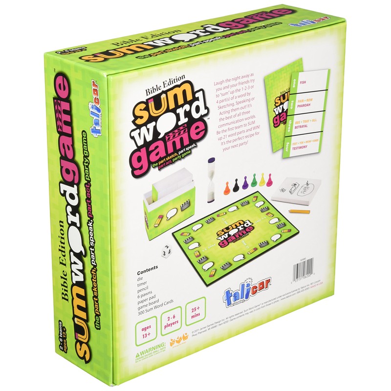 Sum Word Game- Bible Edition