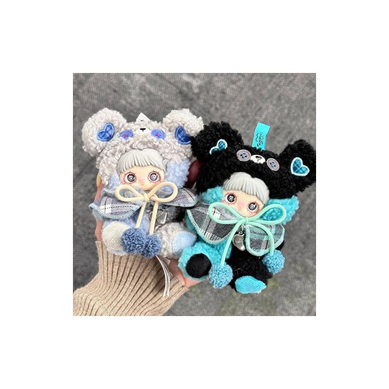 Cute Mini Blind Box Tiny Bear Keychain Collectible Figures