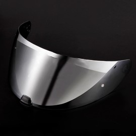 FCKBLSL i70 i10 HJ-31 Motorcycle Helmet Visor Uv Protection Helmet Shield (Silver)