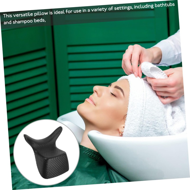 KOMBIUDA Hair Washing Neck Cushion Ergonomic Bathtub Pillow for Salon