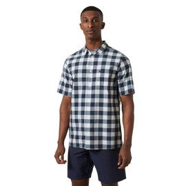 Helly-Hansen Men's Fjord QD SS Shirt 2.0, 595 Navy Gingham