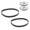 2Pcs Band Saw Tire Rubber Black Tire Replacement Part Width