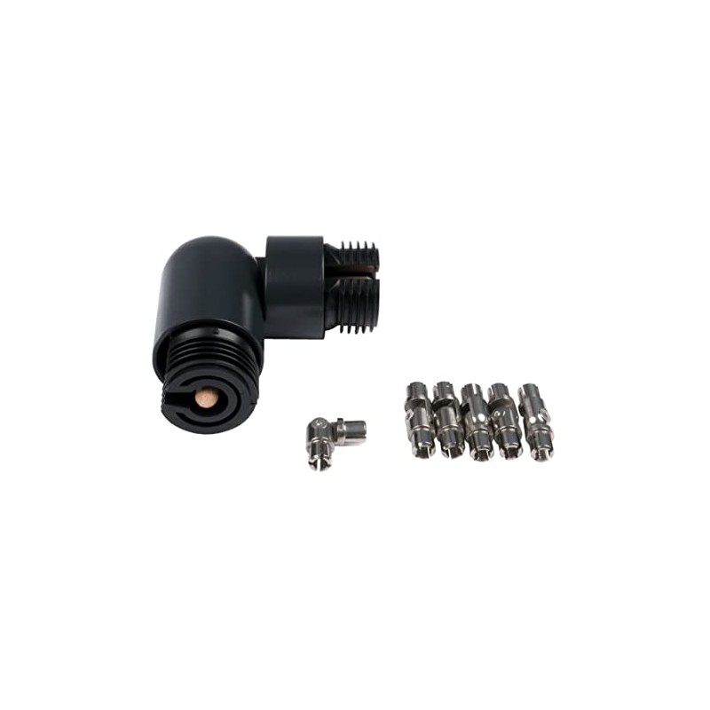 DOLLE Corner Connection Set Joint Connector for Aluminium Railing in