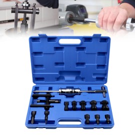 RYANSTAR RACING 13PCS Motorcycle Blind Inner Bearing Puller Tool Kit - Slide Hammer Pilot Internal Bearing Removal Set with Expandable Collets (8-32mm) for Motorcycle Bearings