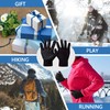 Long Keeper 2 Pairs Winter Touch Screen Gloves for Women