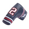SHABIER Dark Blue Golf Putter Cover with NO.12 Design Headcover