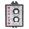 Knob Control Time Switch Relay Multi-Section On Off Twin Timer