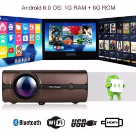 Excelvan BL46 1080P Projector Wifi 2000 lumen Wireless Home Theater