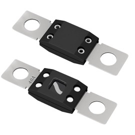 smseace 2Pack 40A MEGA Fuse High Current Fuse Bolt Fuse 40Amp AMG Fuse for Construction Vehicles Trucks Boats Automotive Fuse