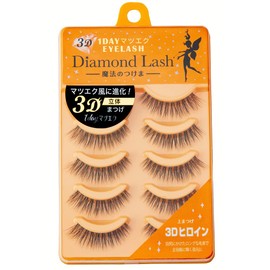 DiamondLash 3D 1 Day Matsueku EYELASH (3D Heroine)