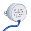 QUARKZMAN TYC-50 Small Synchronous Motor 100-127V AC 2.5-3 RPM Shaft