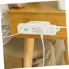 ORFOFE Sturdy Material Socket Holder Easy to Use Cable Organizers