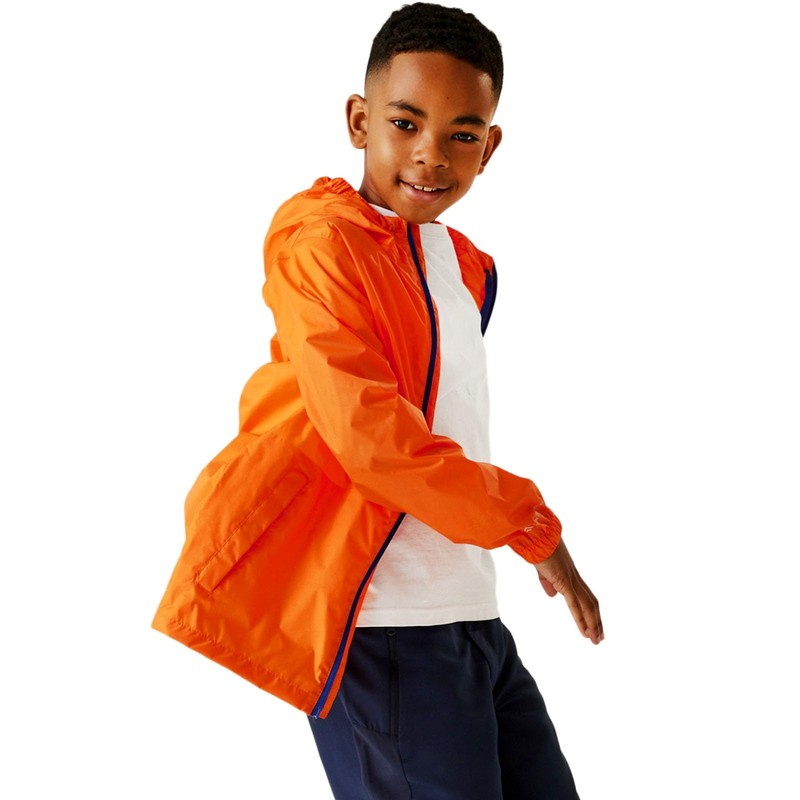 Regatta Bambini Bambini pack It giacca ripiegabile impermeabile Shell, traspirante